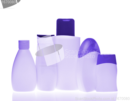 Image of cosmetic bottles