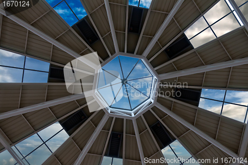 Image of large steel ceiling