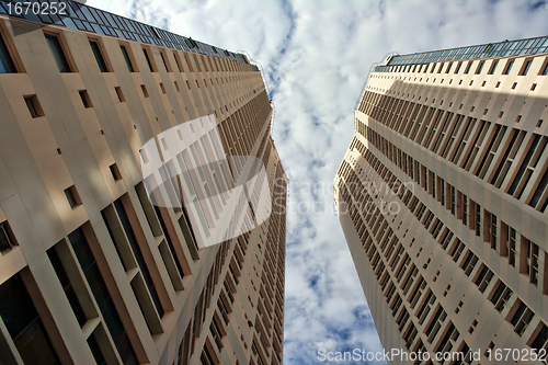 Image of two skyscrapers