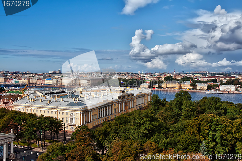 Image of Urban landscape, the city of St. Petersburg