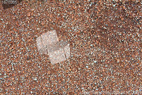 Image of background of small stones granite