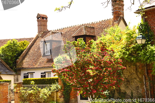 Image of old house in medieval village