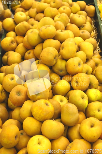 Image of Apple display, étalage de pommes