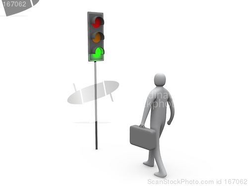 Image of Traffic Light - Business Activity Started