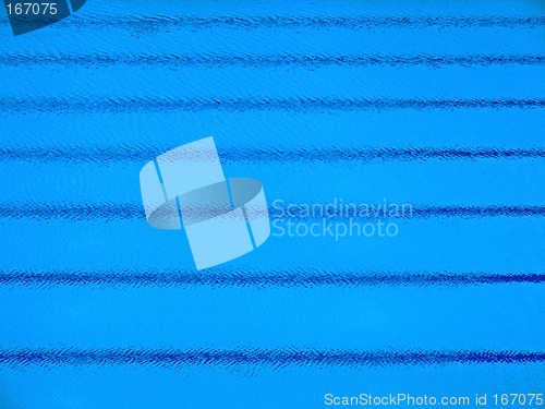 Image of Swimming pool parallel stripes