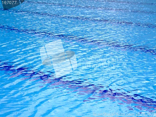 Image of Swimming pool stripes