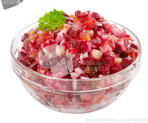 Image of fresh vegetable salad