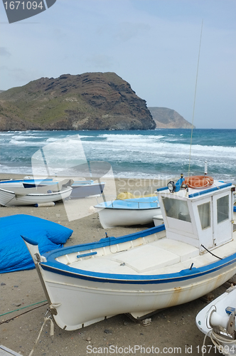 Image of Traditional fishing boats