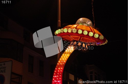Image of blackpool illumination at night