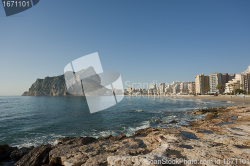 Image of Rocky Calpe coast