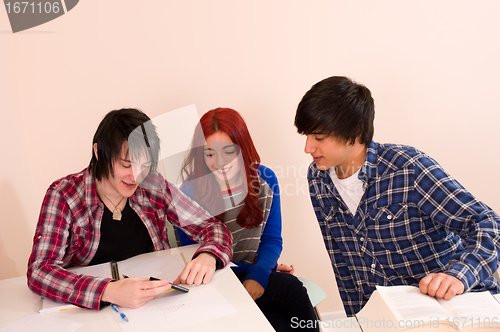 Image of Smartphone inside the classroom