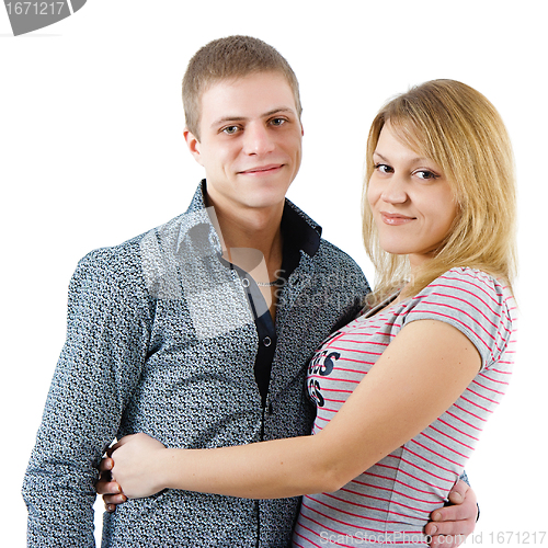 Image of young happy couple