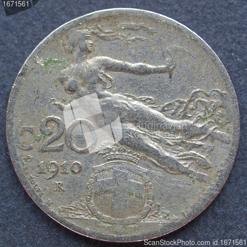 Image of Italian coin