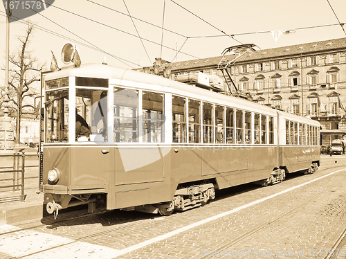 Image of Old tram in Turin