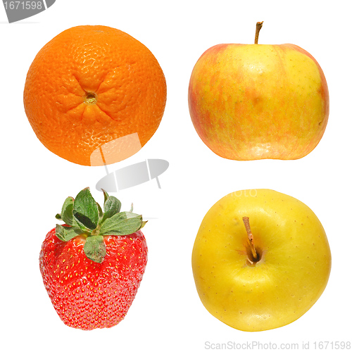 Image of Fruits isolated