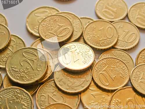 Image of Euro coins