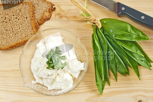 Image of wild garlic and gourd