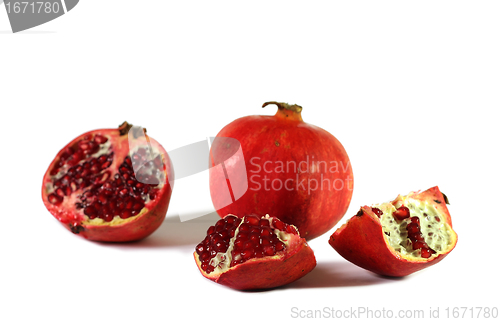 Image of Some pomegranates