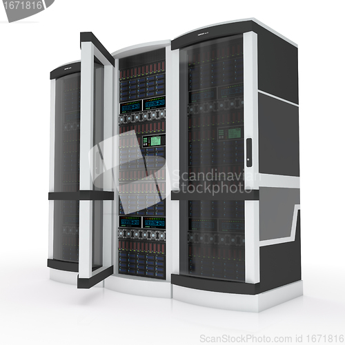 Image of three servers