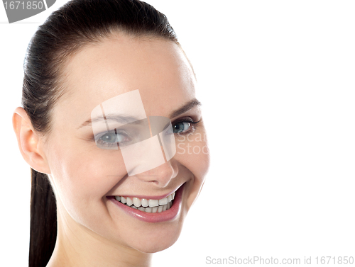 Image of Beautiful girl face