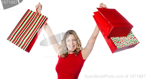 Image of Happy shopping. Yipeee