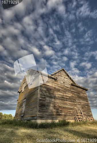 Image of Abandoned Farmhouse Saskatchewan Canada