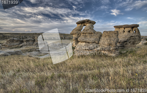 Image of Hoodoo Badlands Alberta Canada