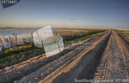 Image of Prairie Road Storm Clouds