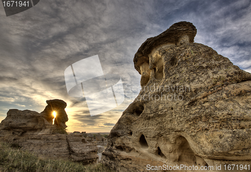 Image of Hoodoo Badlands Alberta Canada