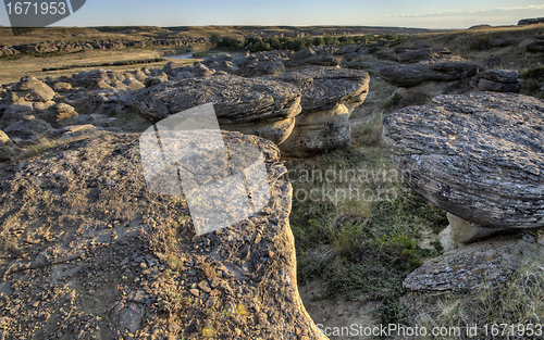 Image of Hoodoo Badlands Alberta Canada