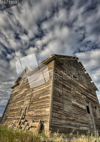 Image of Abandoned Farmhouse Saskatchewan Canada