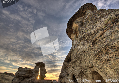 Image of Hoodoo Badlands Alberta Canada