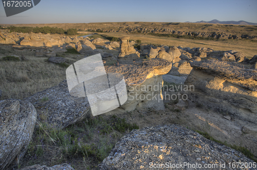 Image of Hoodoo Badlands Alberta Canada