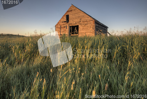 Image of Abandoned Farmhouse Saskatchewan Canada
