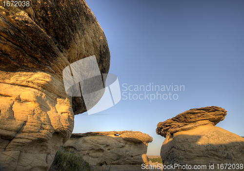 Image of Hoodoo Badlands Alberta Canada