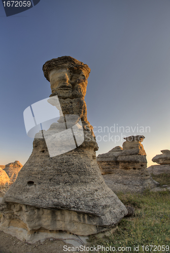 Image of Hoodoo Badlands Alberta Canada