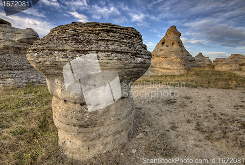 Image of Hoodoo Badlands Alberta Canada