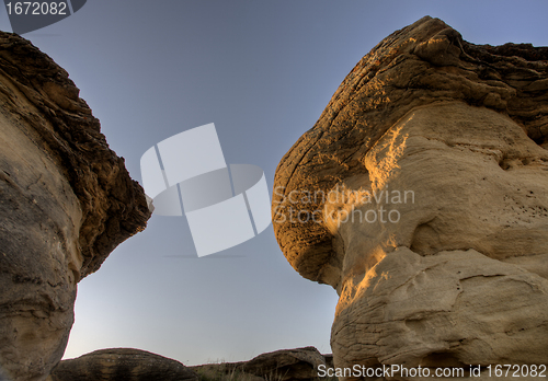 Image of Hoodoo Badlands Alberta Canada