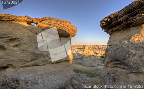 Image of Hoodoo Badlands Alberta Canada