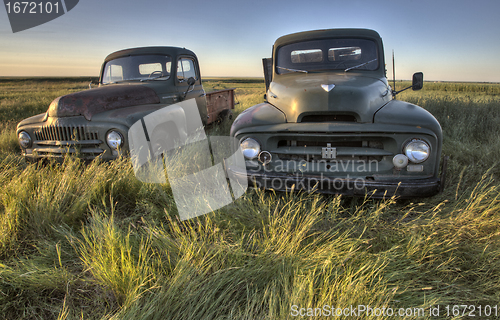 Image of Vintage Farm Trucks