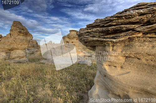 Image of Hoodoo Badlands Alberta Canada