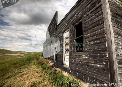 Image of Abandoned Farmhouse Saskatchewan Canada