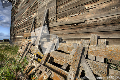 Image of Abandoned Farmhouse Saskatchewan Canada