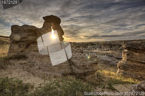 Image of Hoodoo Badlands Alberta Canada