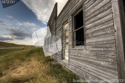 Image of Abandoned Farmhouse Saskatchewan Canada