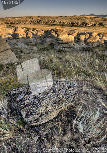 Image of Hoodoo Badlands Alberta Canada