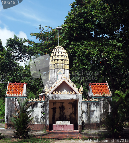 Image of Buddhist temple in Thailand