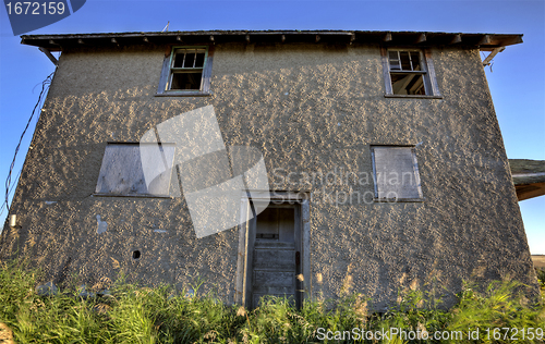 Image of Abandoned Farmhouse Saskatchewan Canada