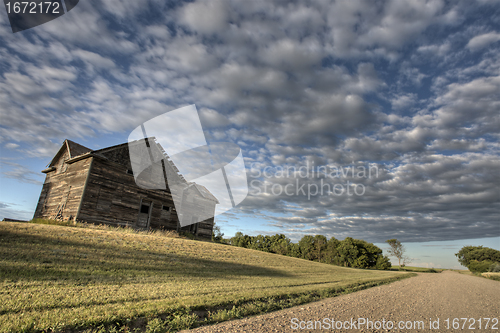 Image of Abandoned Farmhouse Saskatchewan Canada