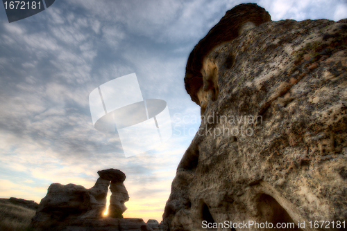 Image of Hoodoo Badlands Alberta Canada